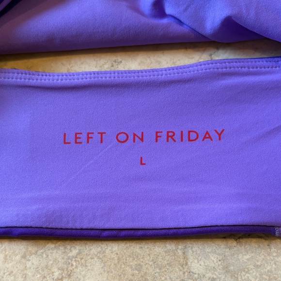 Left On Friday Purple Bikini Top - Picture 2 of 3